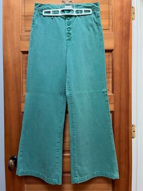 Mother Pixie Swooner Roller Flood Pants